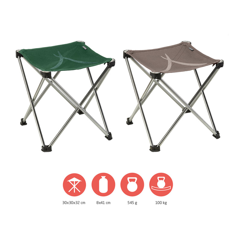 GRAND CANYON Sinyala Mini Tabouret Pliant Camping Aluminium 500g Léger 100kg