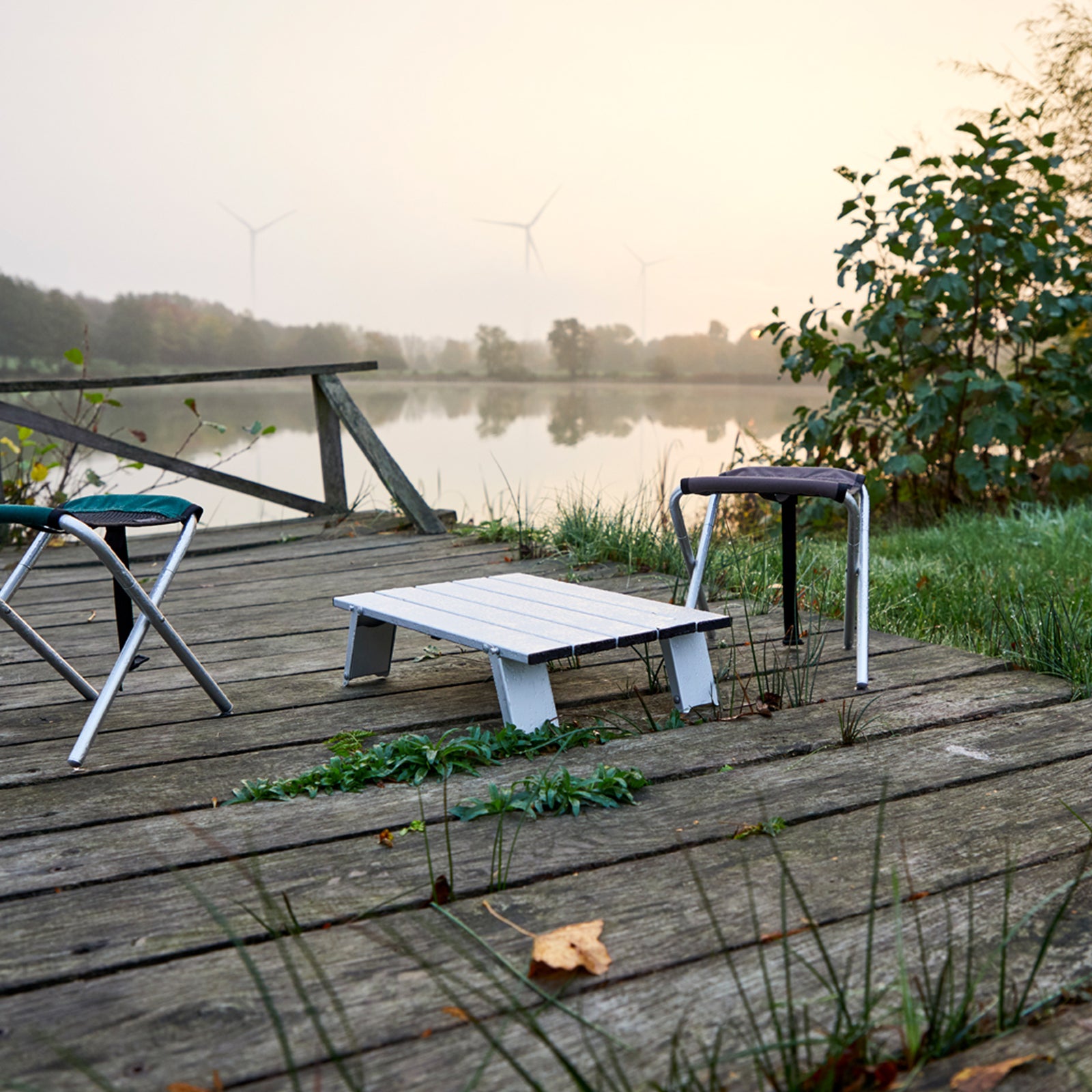 GRAND CANYON Tucket Micro Folding Table Roll Side Fishing Table Bivy Camping Alu