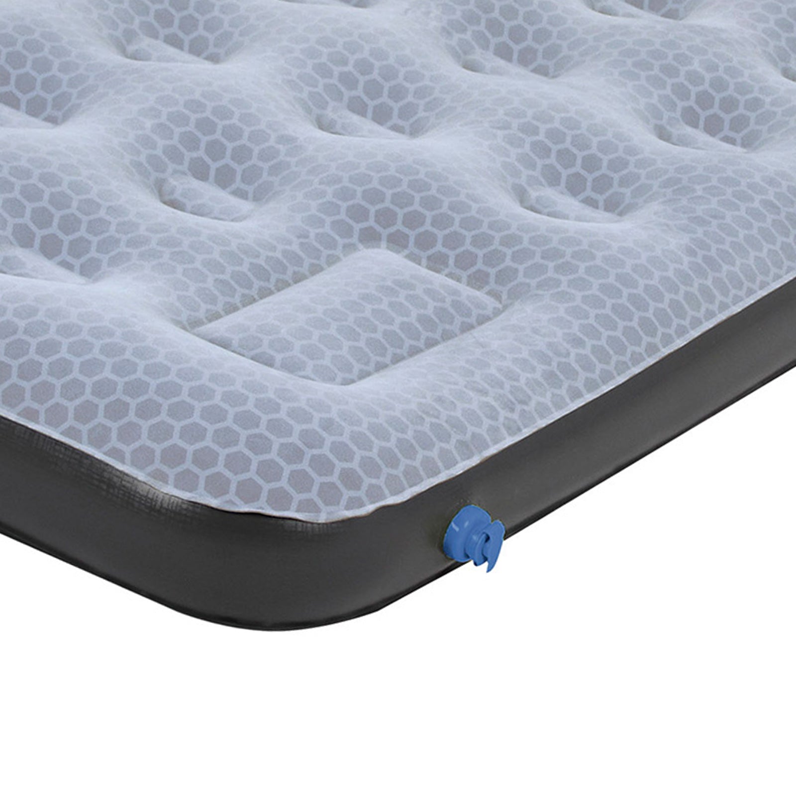 HIGH PEAK Airbed Comfort Plus - Matelas pneumatique Lit d'appoint de camping Matelas de couchage Pompe
