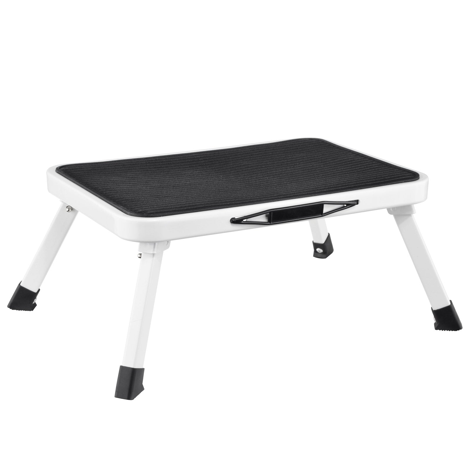 HI steel folding step caravan step ladder camping stool caravan 38x17 cm