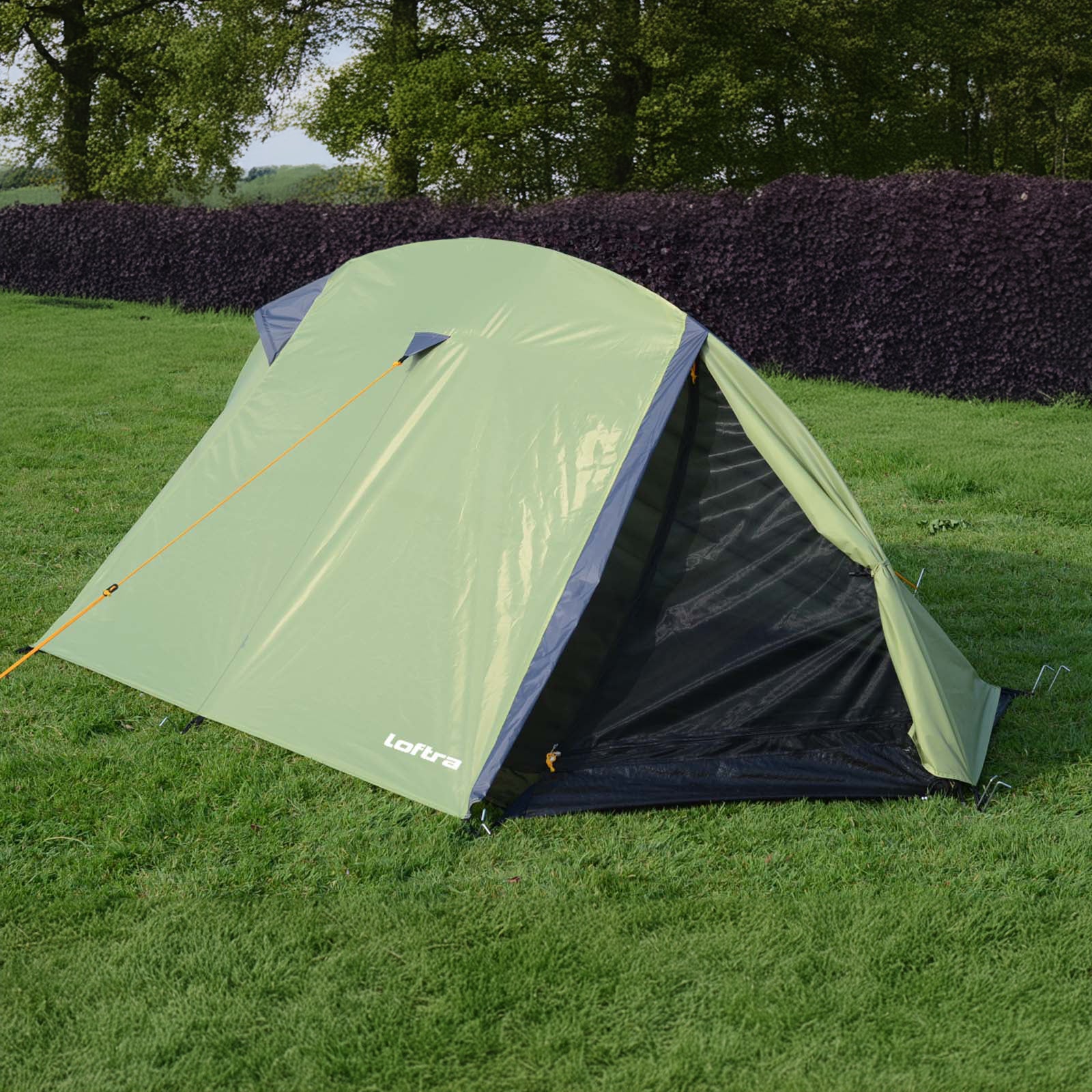 EXPLORER Einmannzelt Dakota 1 Personen Trekking Zelt Fahrrad Camping Biwak 1,9kg