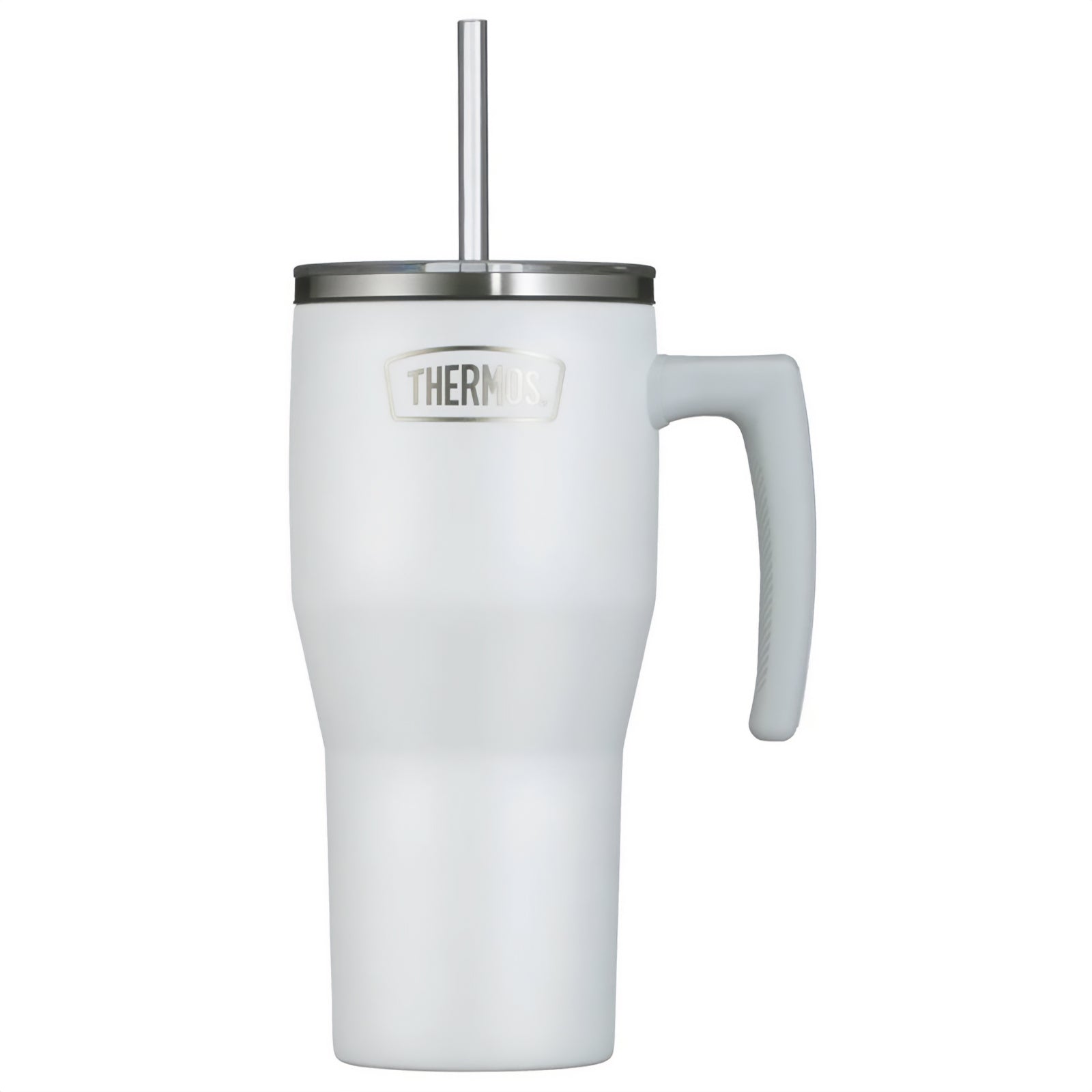 THERMOS Trinkbecher Refreshing Isolierbecher Trinkflasche Griff Strohhalm 0,85 L