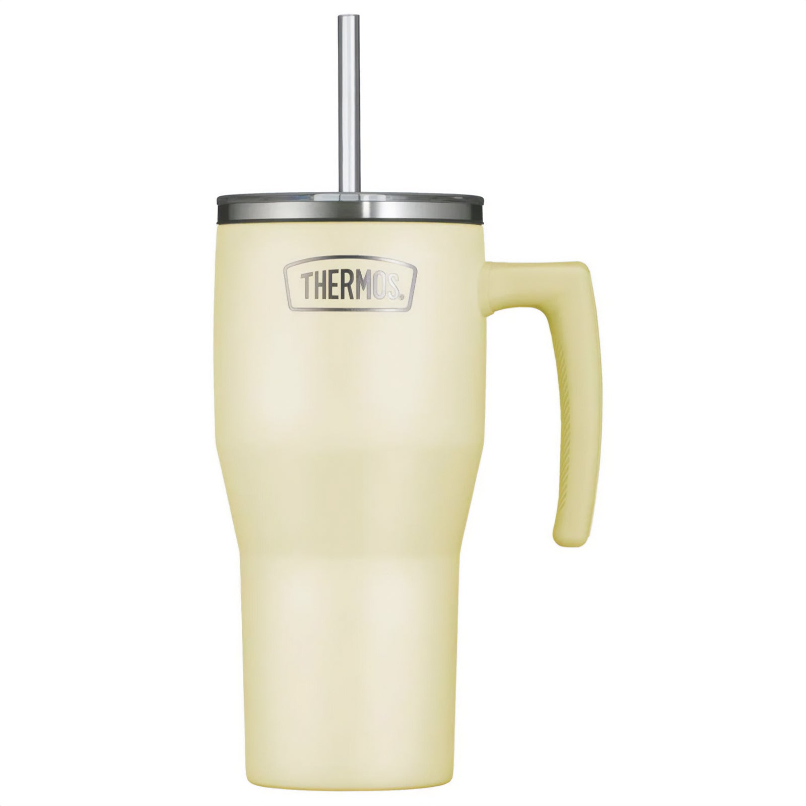 THERMOS Trinkbecher Refreshing Isolierbecher Trinkflasche Griff Strohhalm 0,85 L