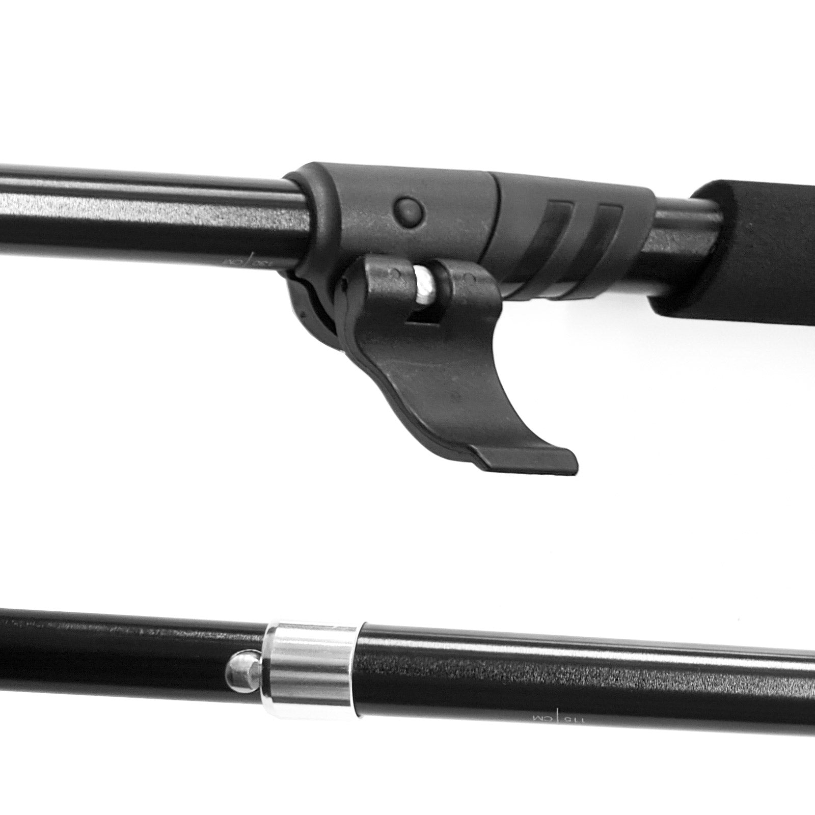 VERIGA Alu Nordic Walking Poles Hiking Poles Trekking Poles Foldable 115 - 127cm