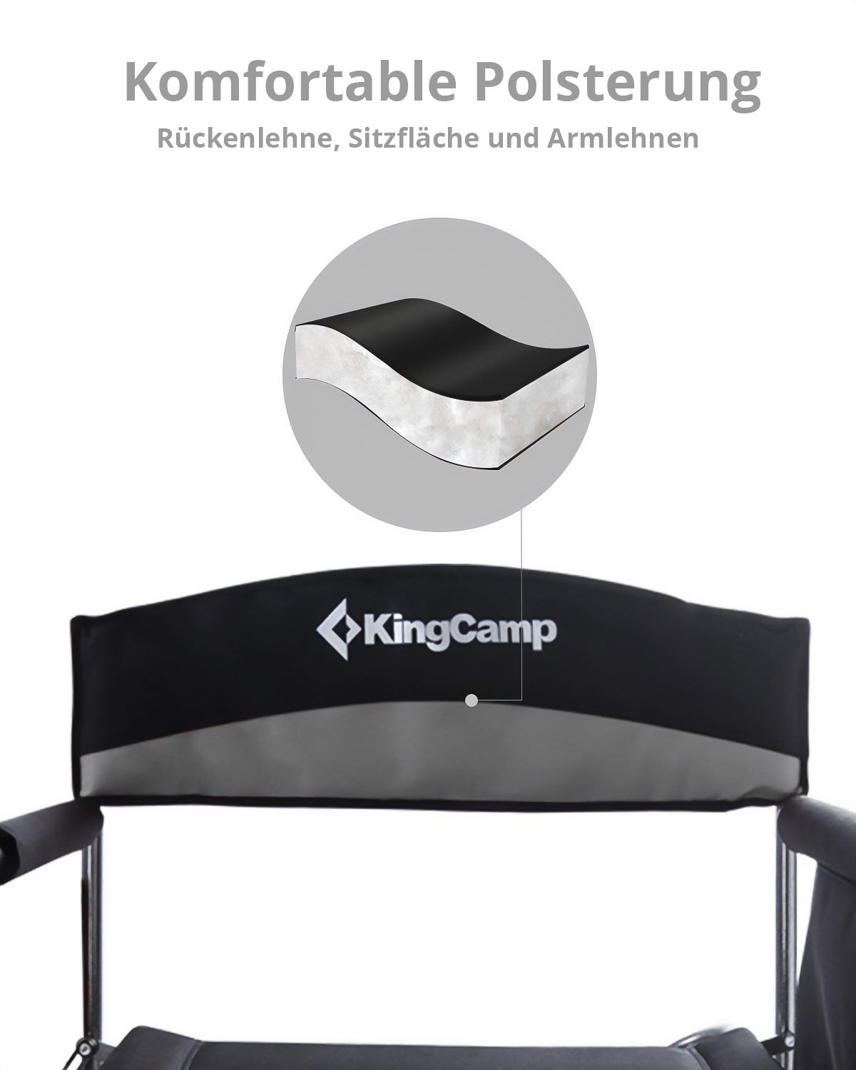 Chaise de directeur Chaise pliante de camping Director