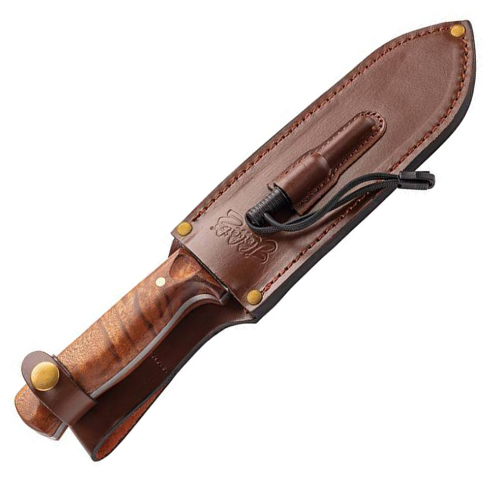 CJH Outdoormesser Gürtelmesser Arbeitsmesser Full Tang Bushcraft Messer Holz