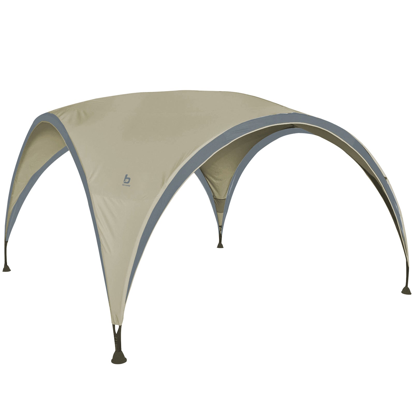 BO-CAMP Garden Pavilion Party Shelter L Camping Kitchen Tent Beach Event Steel