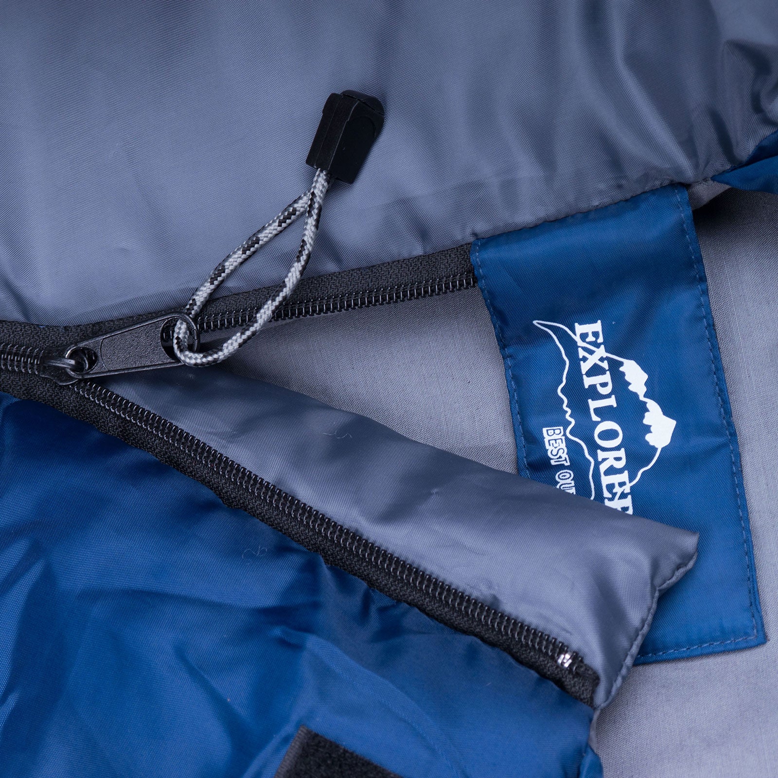 EXPLORER Mumienschlafsack Tramp Sommer Schlafsack 230 cm Lang Breit -9°C