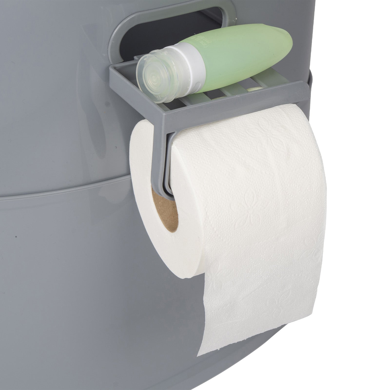 BO-CAMP Campingtoilette Portable Eimer Toilette Reise Camping WC Mobil 46cm Hoch