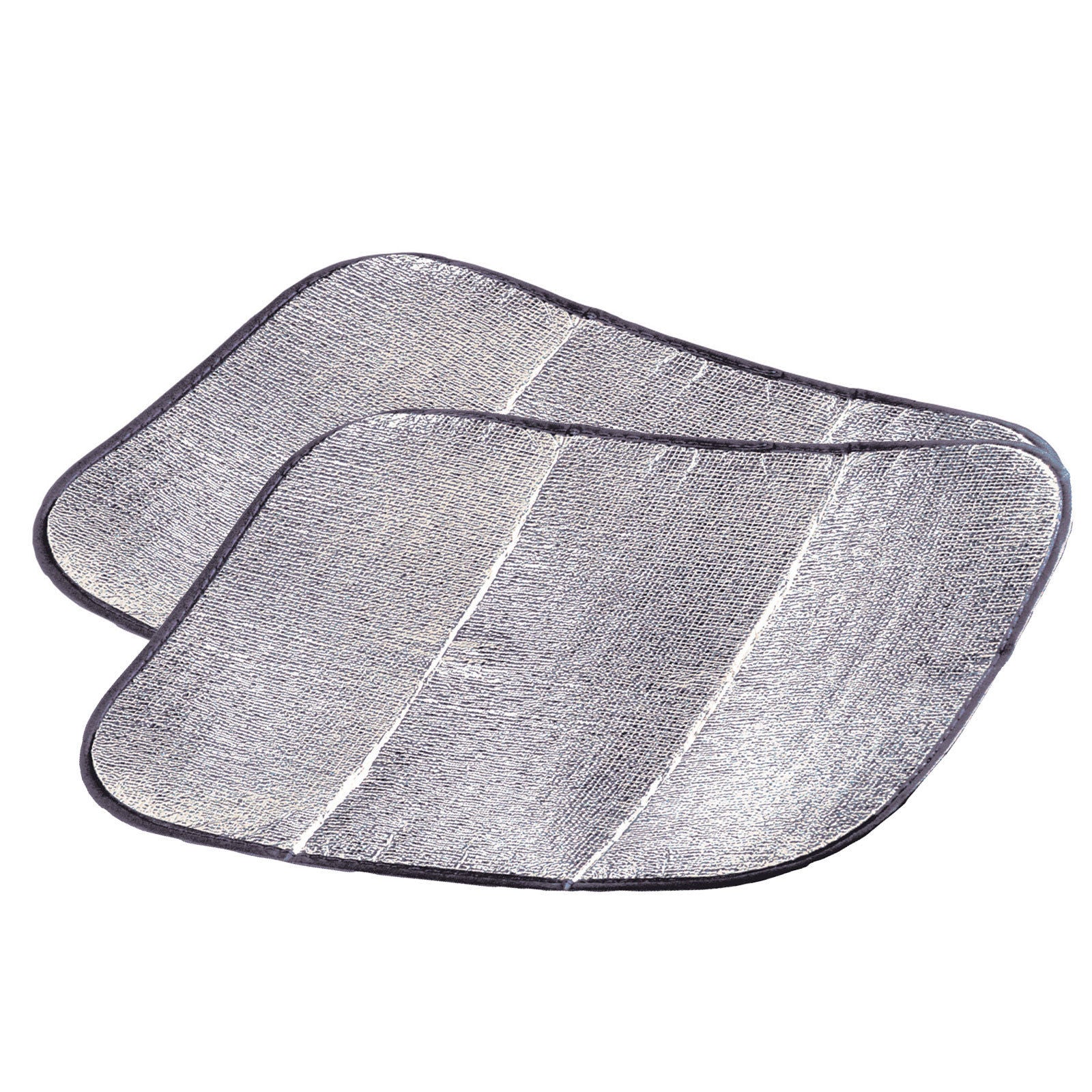 2x HIGH PEAK aluminum seat cushions - thermal cushions, insulating cushions, stadium, camping, fishing