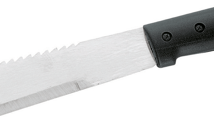 HERBERTZ Machete - Bush knife + saw - Chopping knife - Garden work machete 59 cm!
