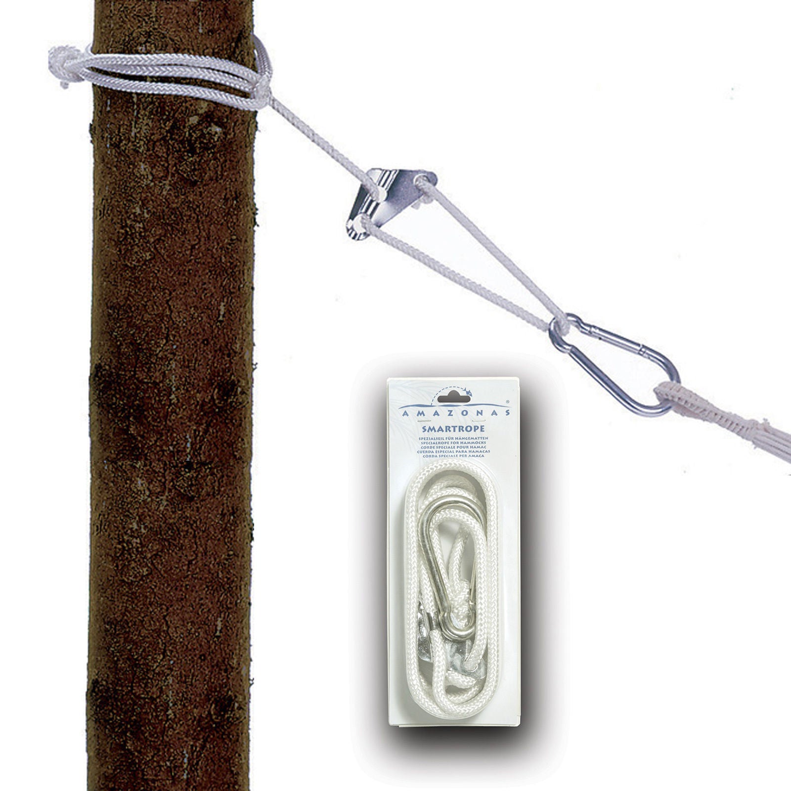 AMAZONAS Smartrope Hammock Attachment Rope Set Hanging Chair Tree Attachment