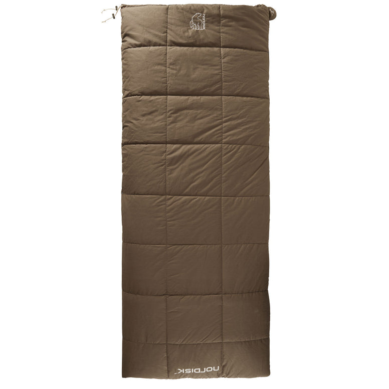 NORDISK Sleeping Bag Almond Camping Blanket Sleeping Bag Wide Flannel 100% Cotton