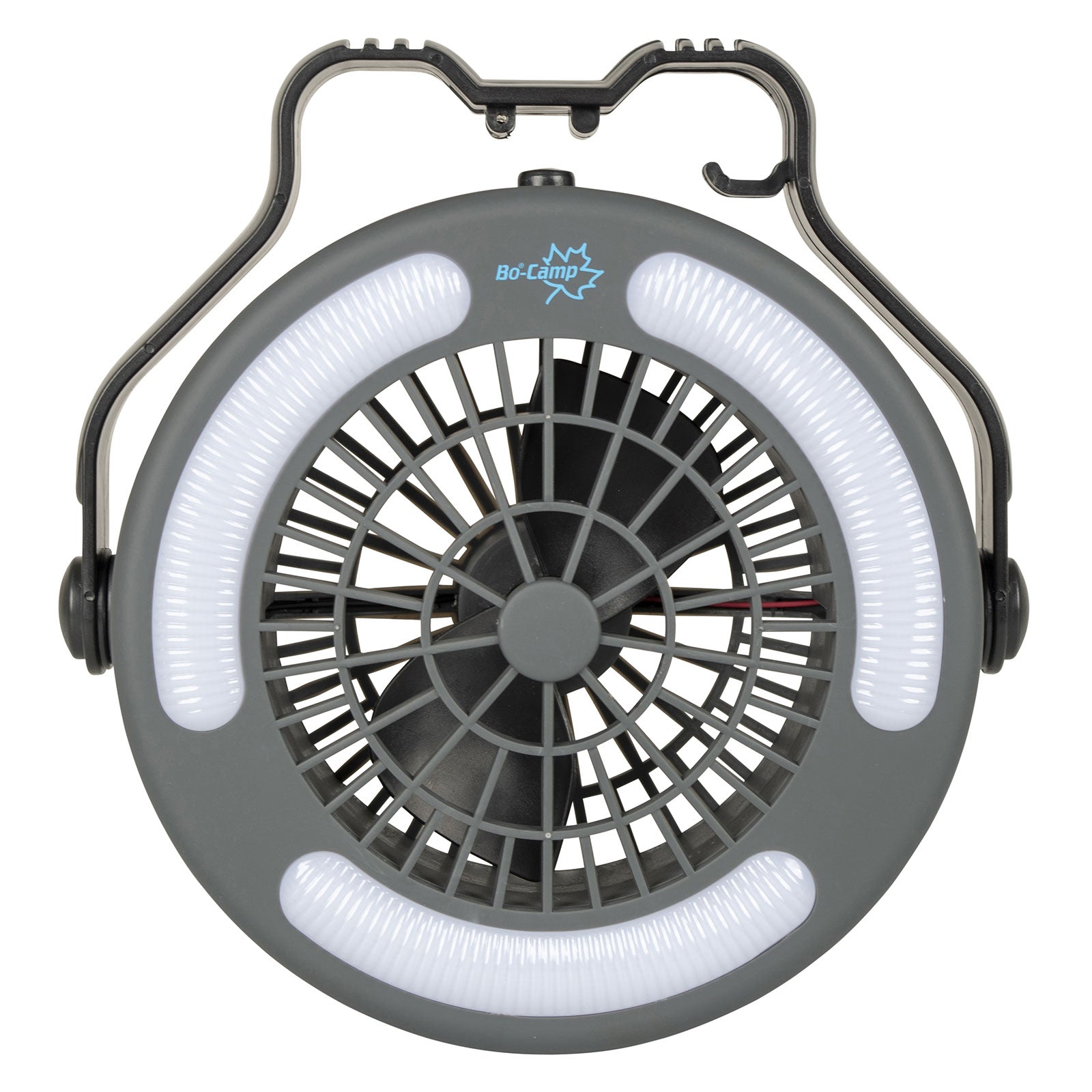 BO-CAMP LED Tent Lamp &amp; Fan Hanging Lantern Camping Light Outdoor Lamp