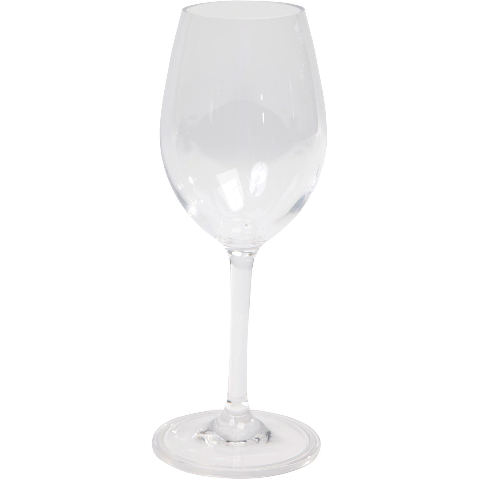 BO-CAMP White Wine Glasses Set of 2 - Polycarbonate Camping Glass - Dishwasher Safe