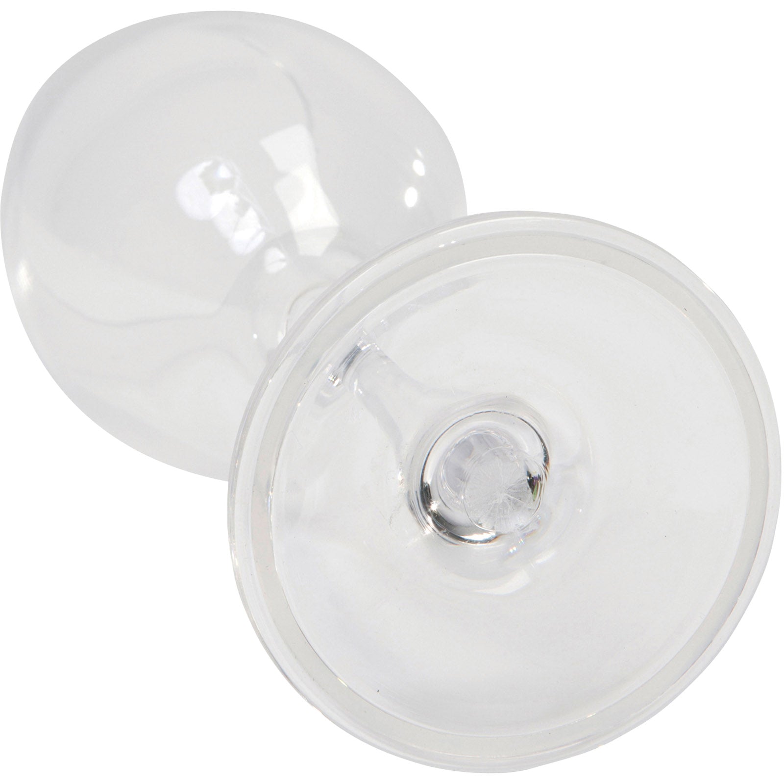 BO-CAMP White Wine Glasses Set of 2 - Polycarbonate Camping Glass - Dishwasher Safe