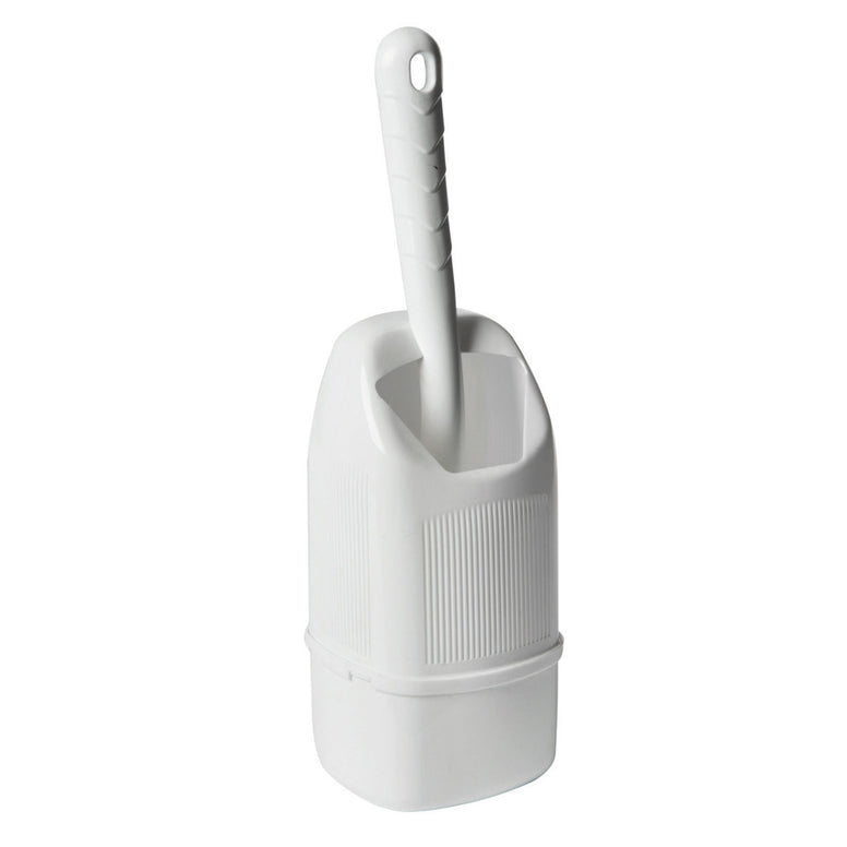 BO-CAMP Mini Camping Toilet Brush Toilet WC Set Holder Caravan Bathroom Small