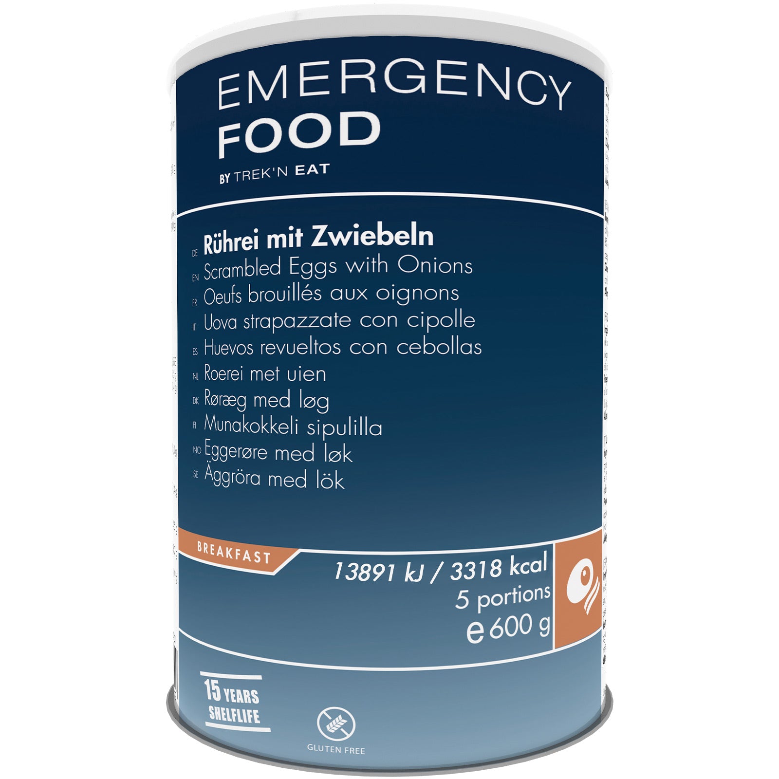 EMERGENCY FOOD Rührei Trekking Mahlzeit Outdoor Essen Ration Nahrung Vegetarisch