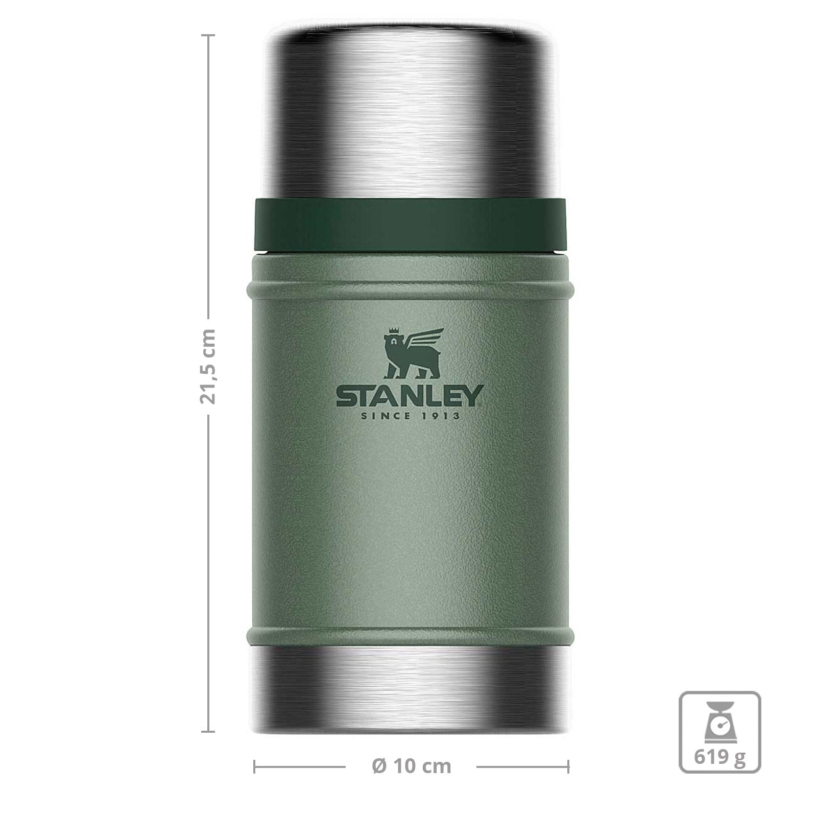 Conteneur alimentaire isotherme classique Stanley, contenant alimentaire sous vide, 0,7 L