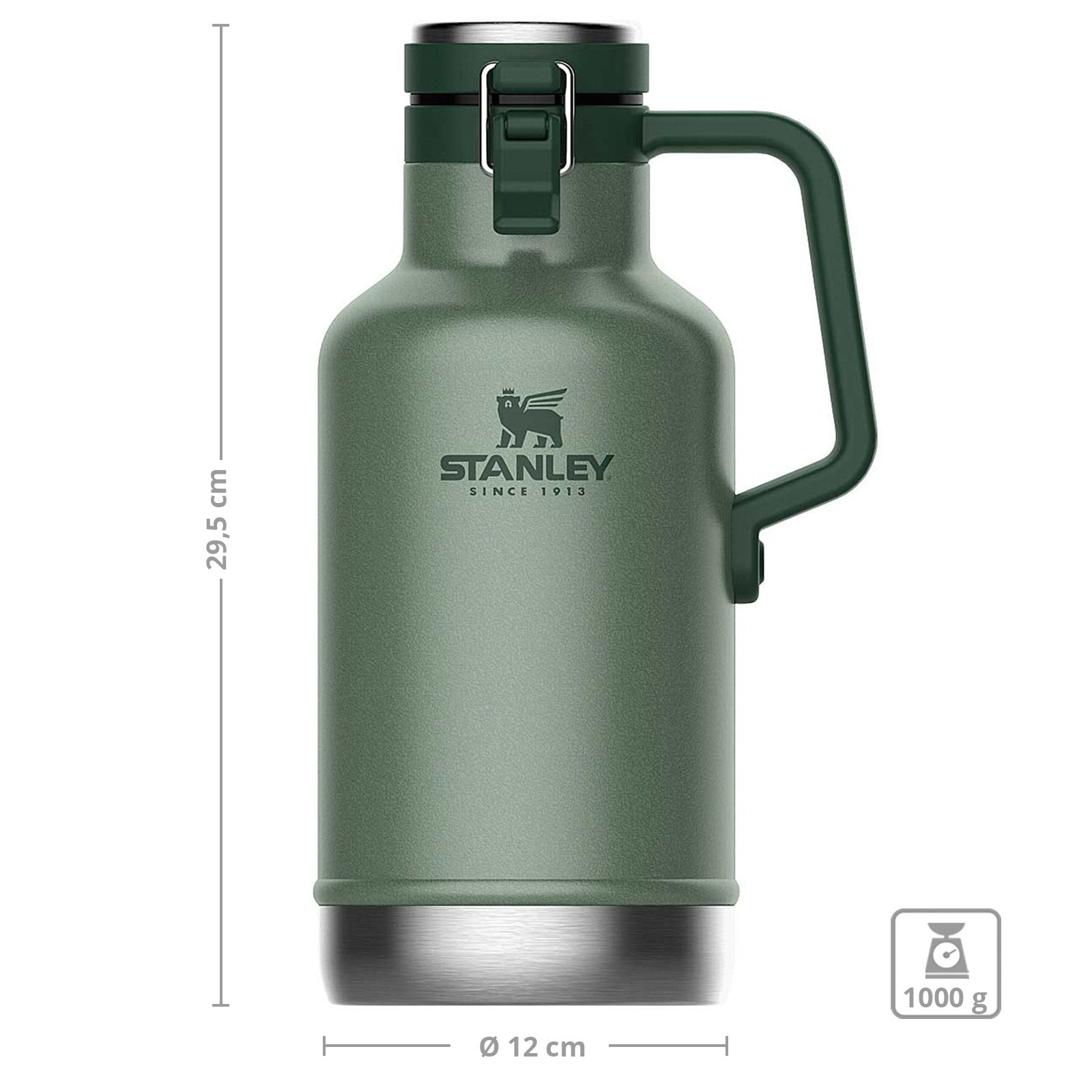 STANLEY Classic Vacuum Beer Growler Beer Jug Insulated Bottle Thermo Jug 1.9 L