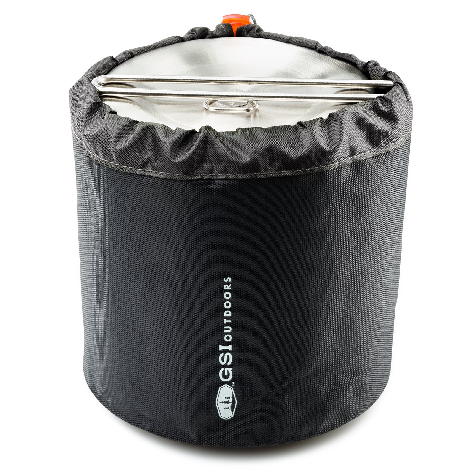 Batterie de cuisine de camping GSI Glacier Dualist II Trekking Pot empilable 11 pièces