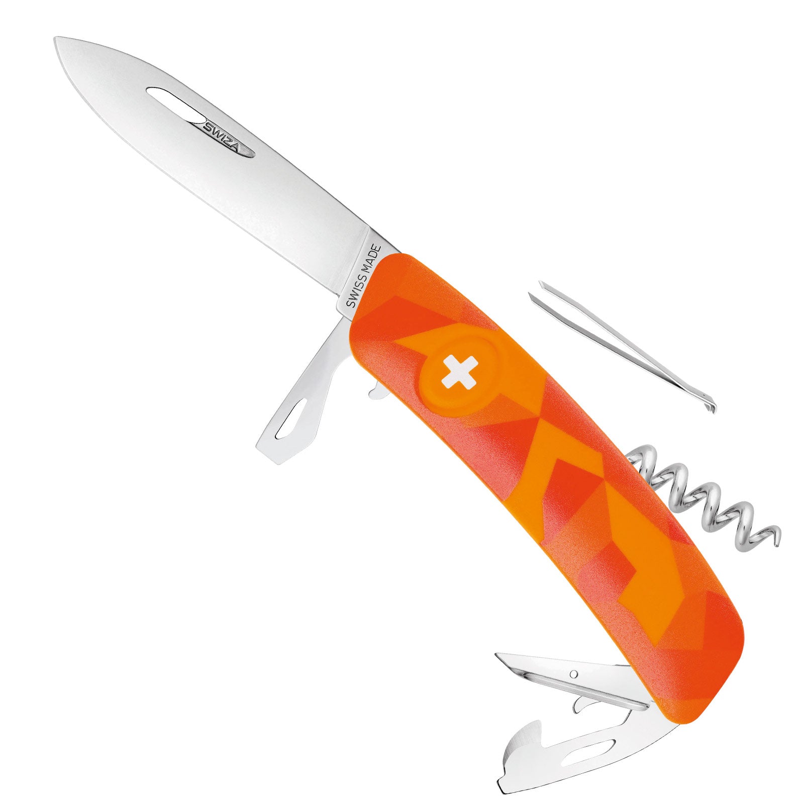 SWIZA Schweizer Messer C03 – 5 Farben Taschenmesser Klappmesser 11 Funktionen