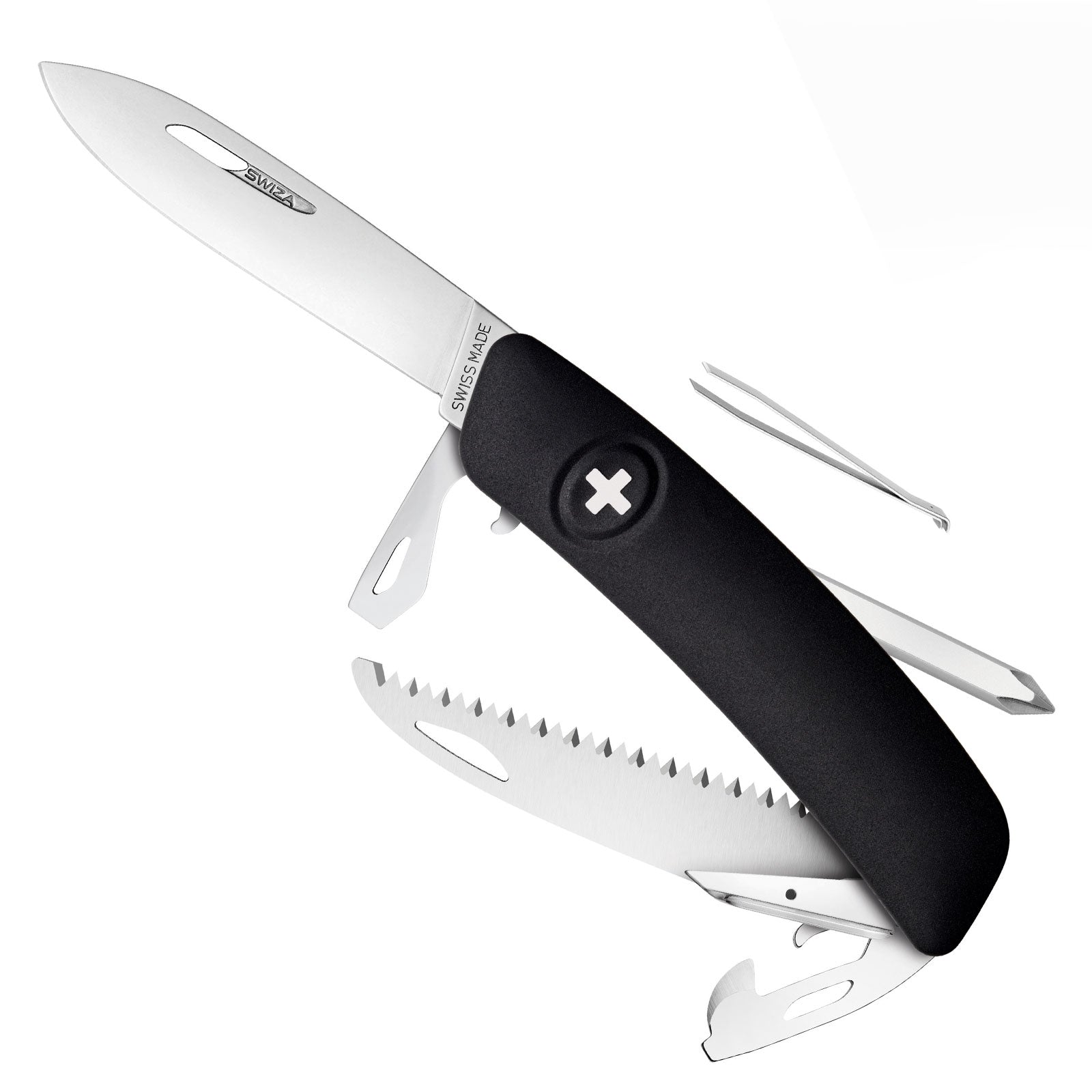 Couteau suisse SWIZA D06/C06 3 couleurs Couteau de poche 12 fonctions Couteau pliant