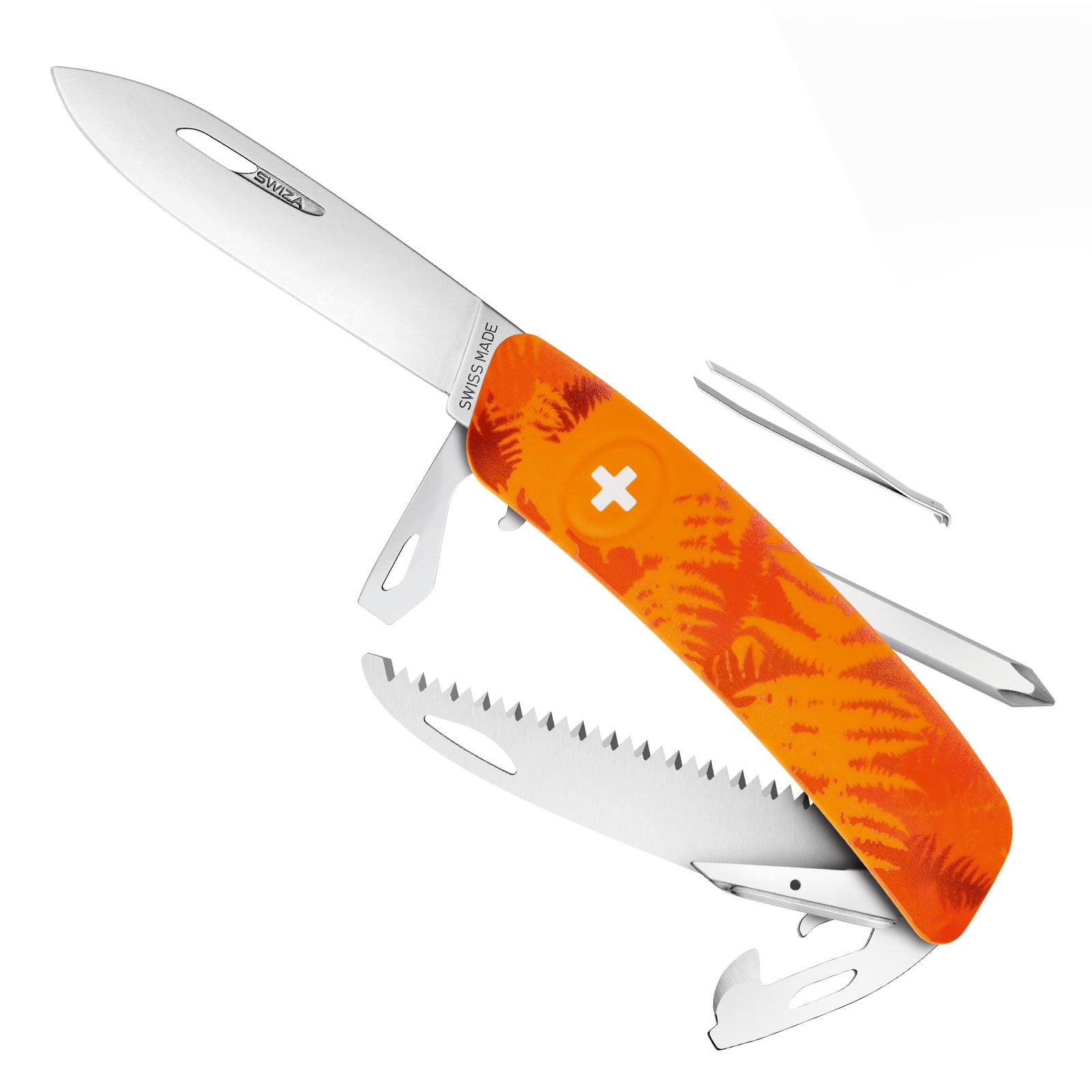 Couteau suisse SWIZA D06/C06 3 couleurs Couteau de poche 12 fonctions Couteau pliant