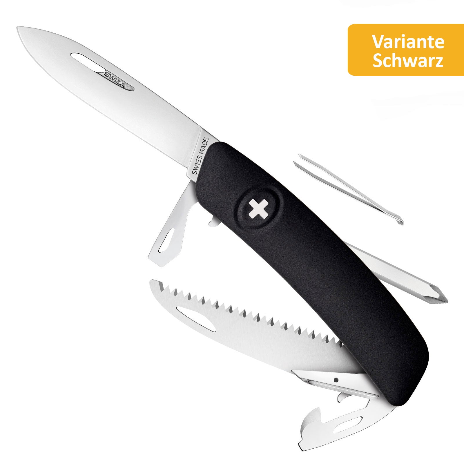 Couteau suisse SWIZA D06/C06 3 couleurs Couteau de poche 12 fonctions Couteau pliant