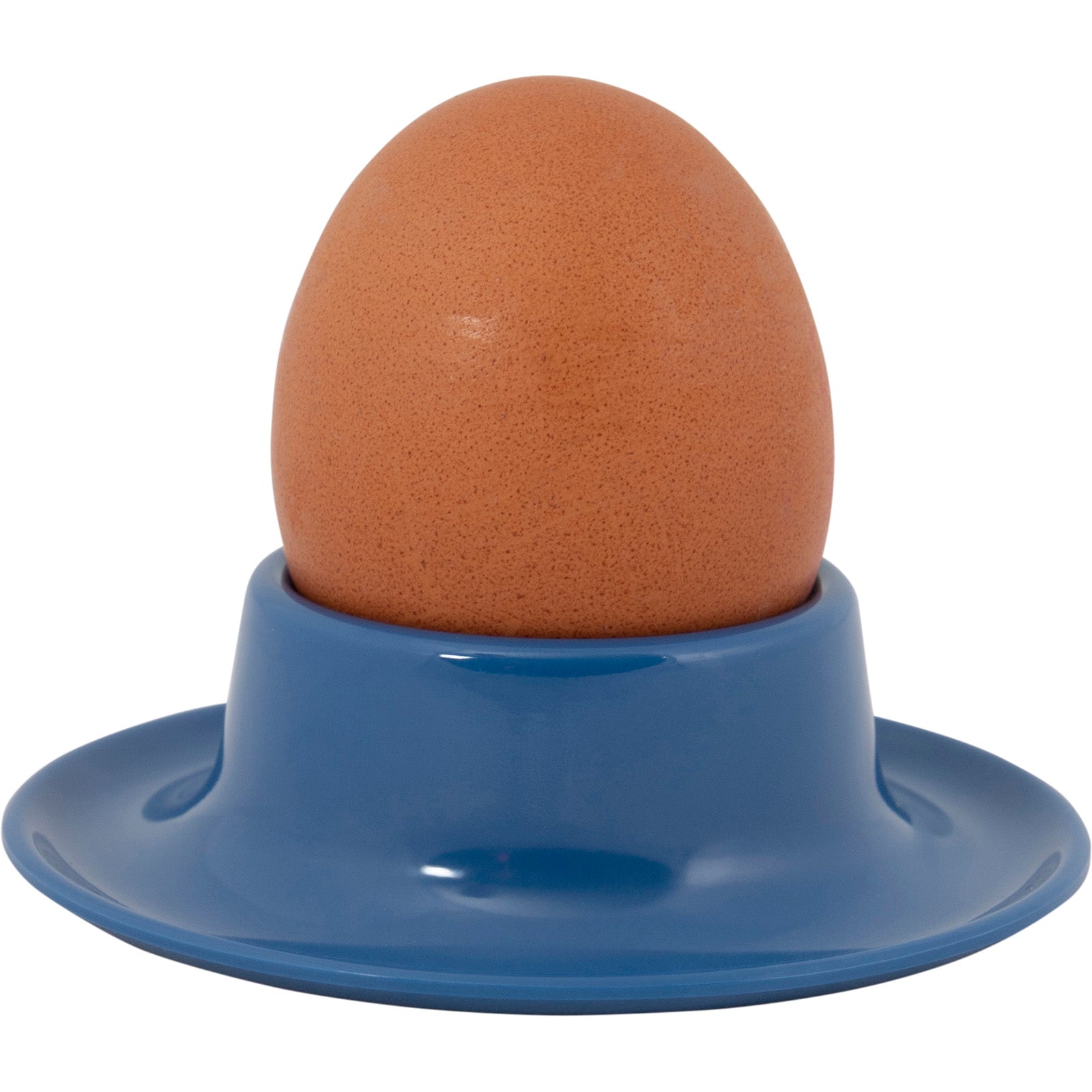 GIMEX Egg Cup Set Sky 4-piece Camping Egg Stand Holder Round Stackable Melamine