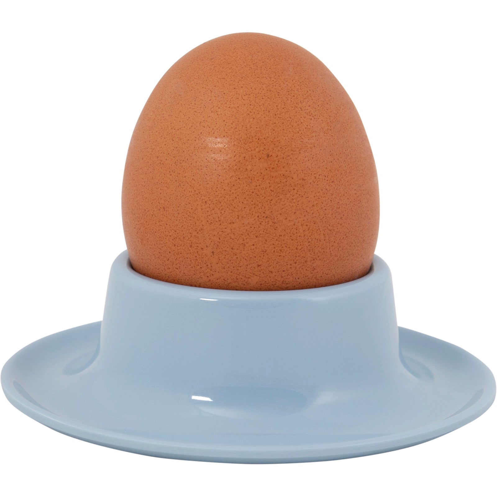 GIMEX Egg Cup Set Sky 4-piece Camping Egg Stand Holder Round Stackable Melamine