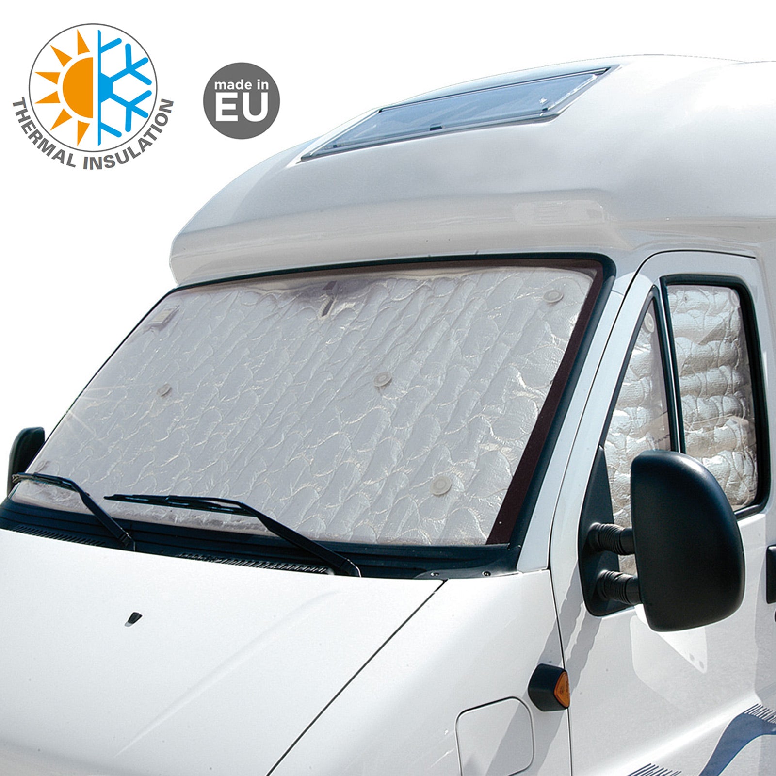 Tapis thermique BRUNNER Cli-Mats NT pour protection solaire cabine conducteur pour Ford Transit 2.8 07/2014