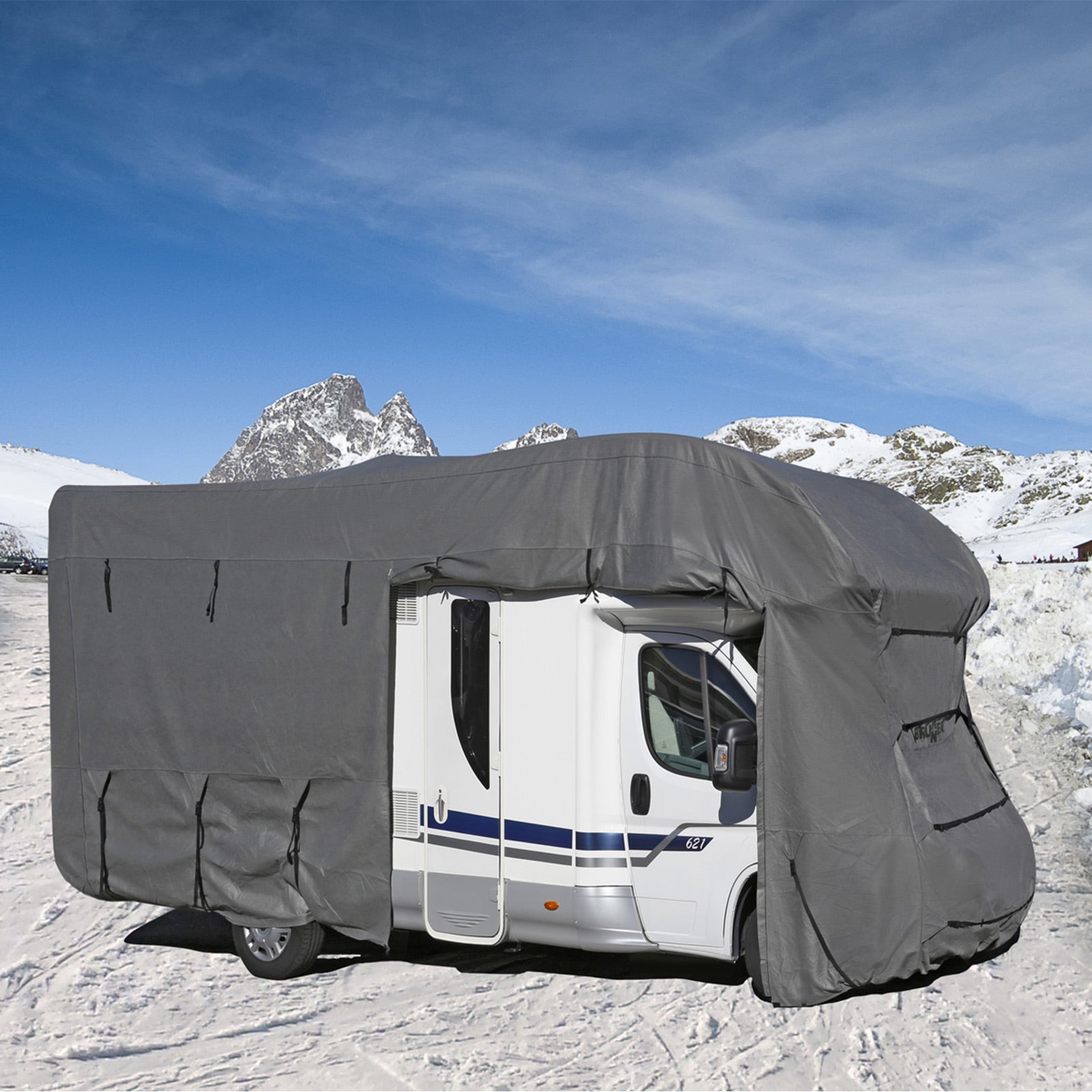 BRUNNER Motorhome Protective Cover Camper Cover 6M 600-650 cm Tarpaulin Cover