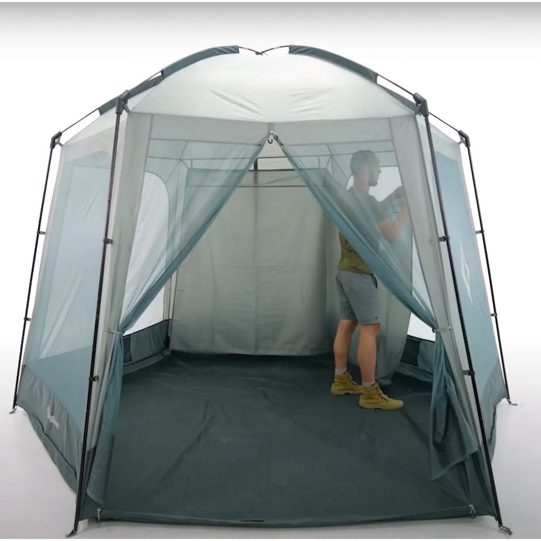 KINGCAMP Pavillon Seitenwand Cairo Q Shade Camping Zelt Sonnenschutz UPF50+