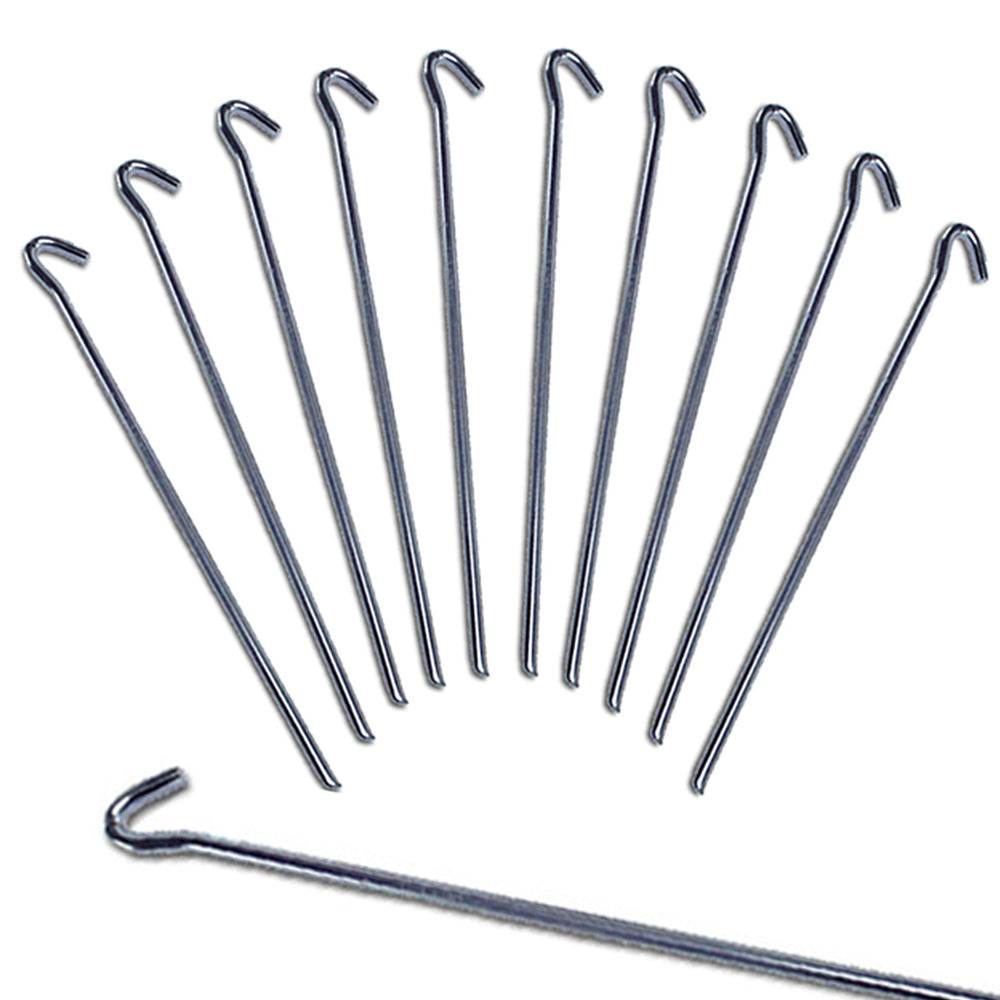 10 x tent peg 30 cm tent nail stone floor tent peg rock floor peg steel 7mm