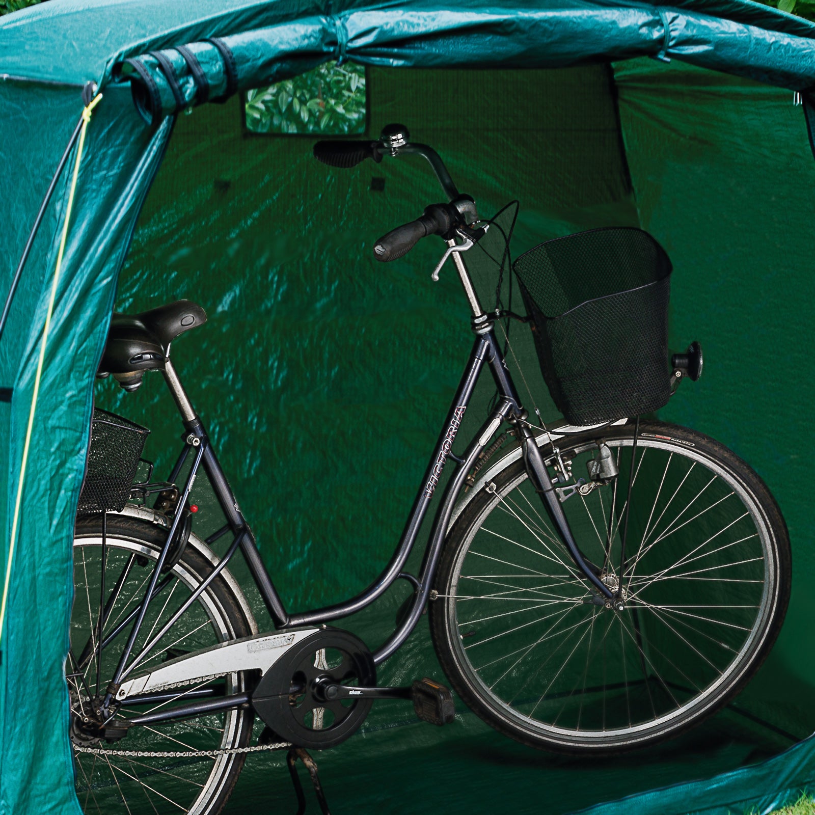 Universal Fahrrad Garage - Camping Vorrat Lagerzelt Garten Geräte Beistell Zelt