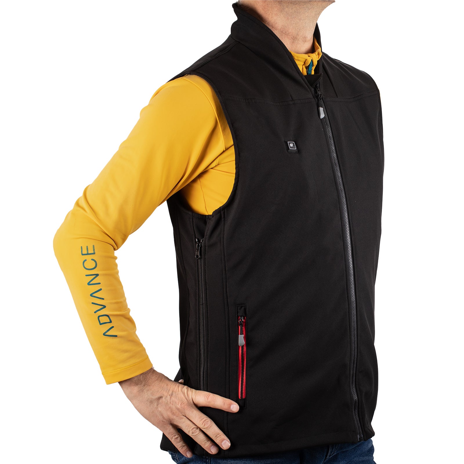 OUTCHAIR Heizweste Powerbank Warm Me Wärme Weste Beheizbar Beheizt Fleece Herren