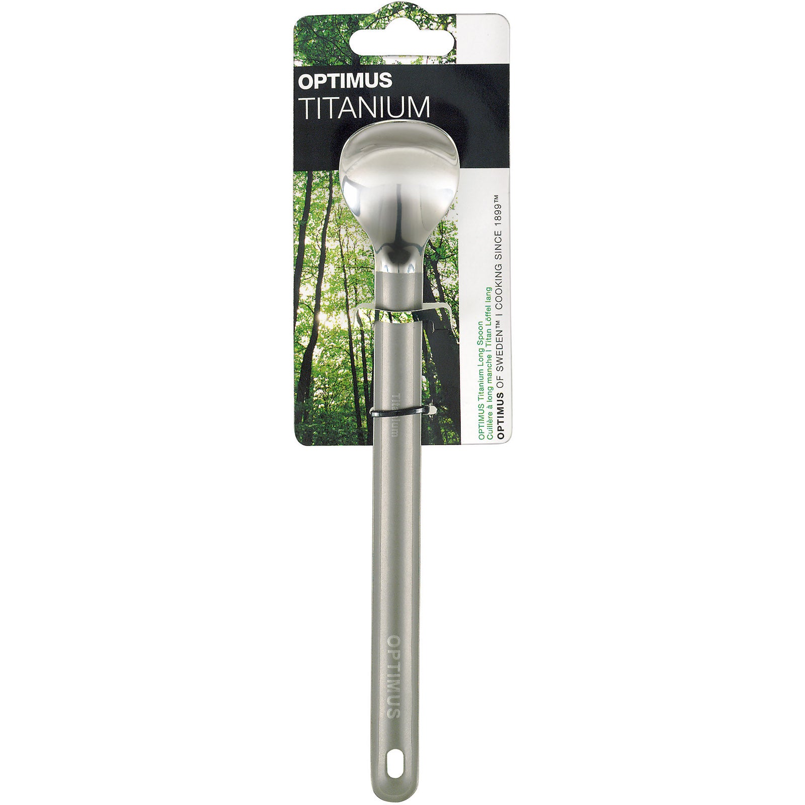 OPTIMUS Spoon XL Camping Cutlery Outdoor Trekking Food MRE Long Titanium 22.5 cm