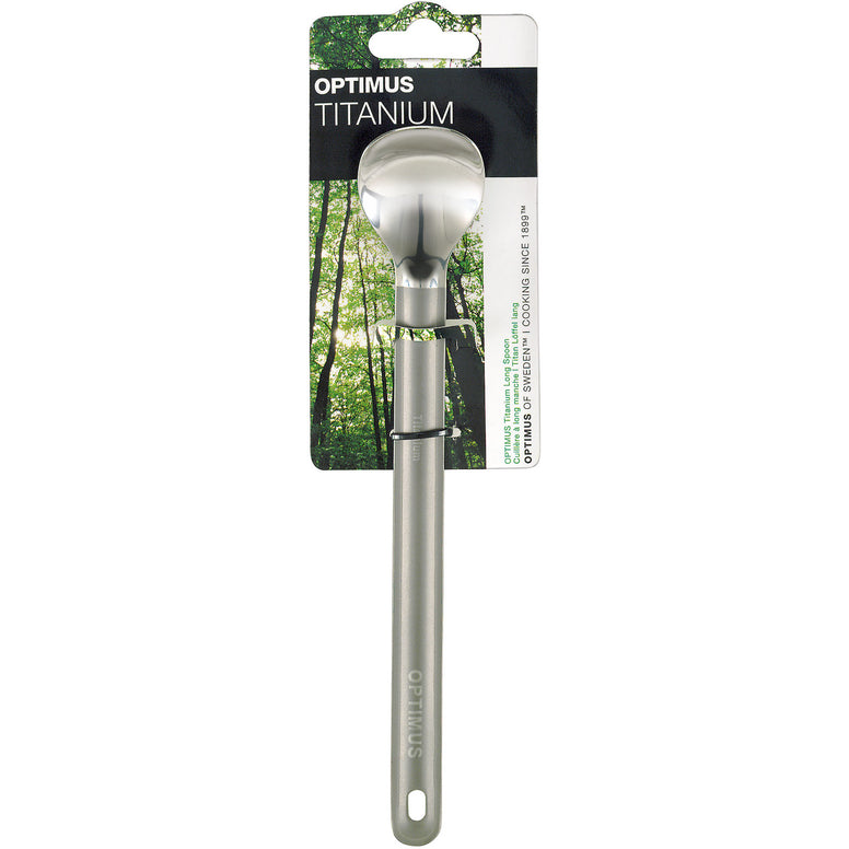 OPTIMUS Spoon XL Camping Cutlery Outdoor Trekking Food MRE Long Titanium 22.5 cm