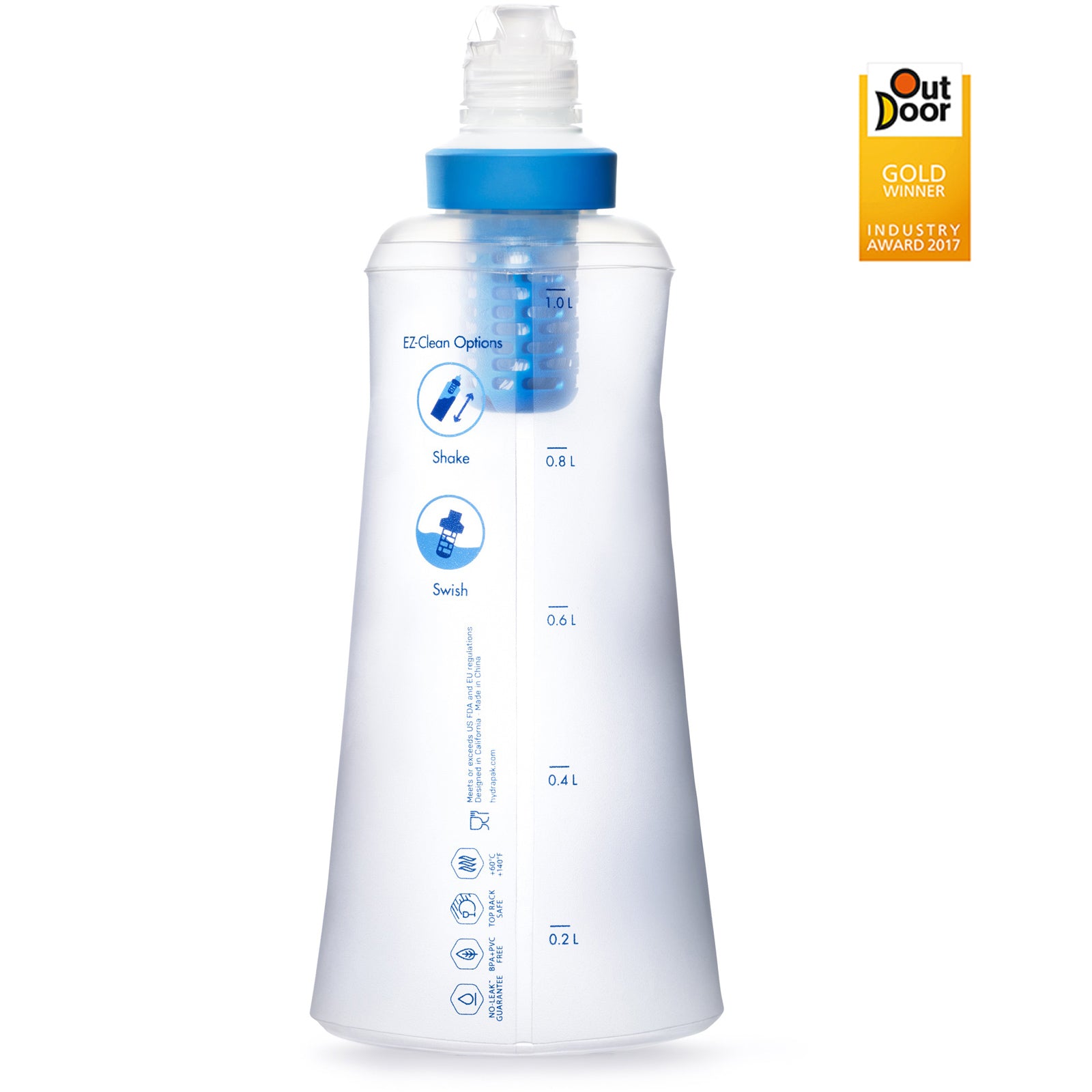 KATADYN Water Filter BeFree 1L Outdoor Hiking Filter Water Bottle Treatment