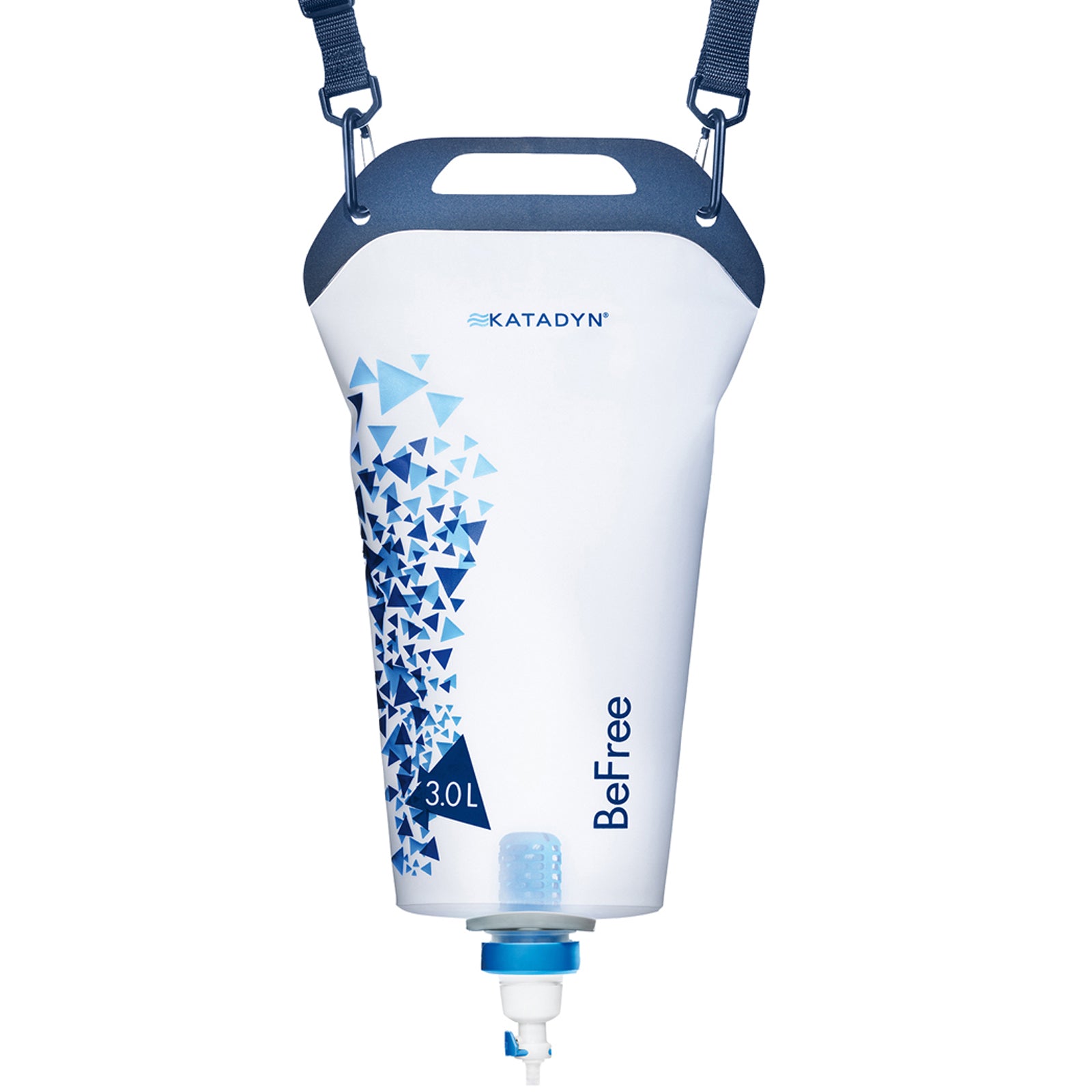KATADYN Water Filter BeFree 3L Outdoor Hiking Filter Water Bottle Treatment