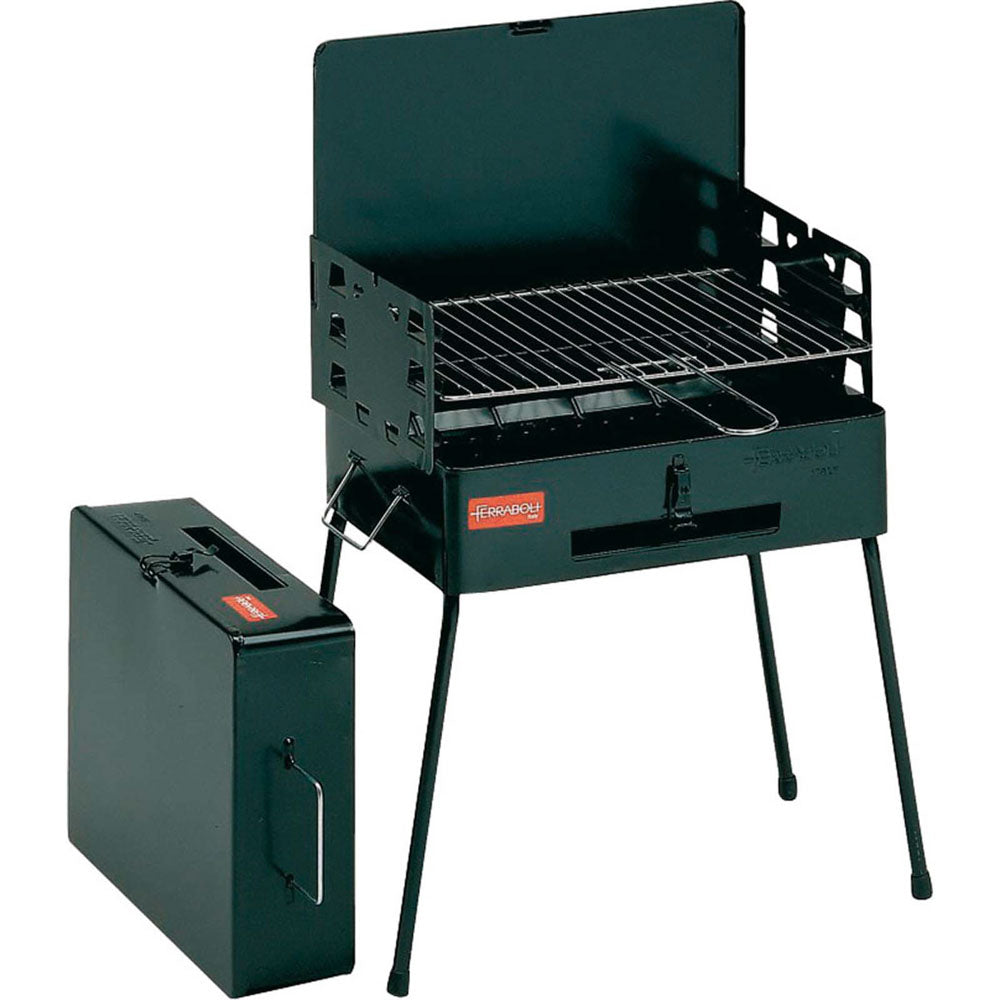 FERRABOLI suitcase grill camping grill charcoal grill folding grill outdoor folding grill