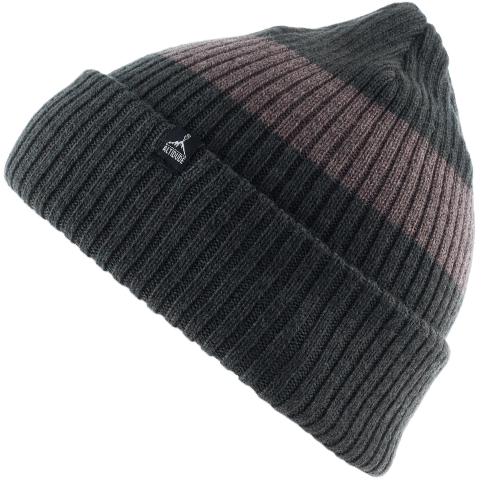 ALTIDUDE Winter Hat Switch Rip Chunky Knit Hat Unisex Beanie 100% Merino Wool