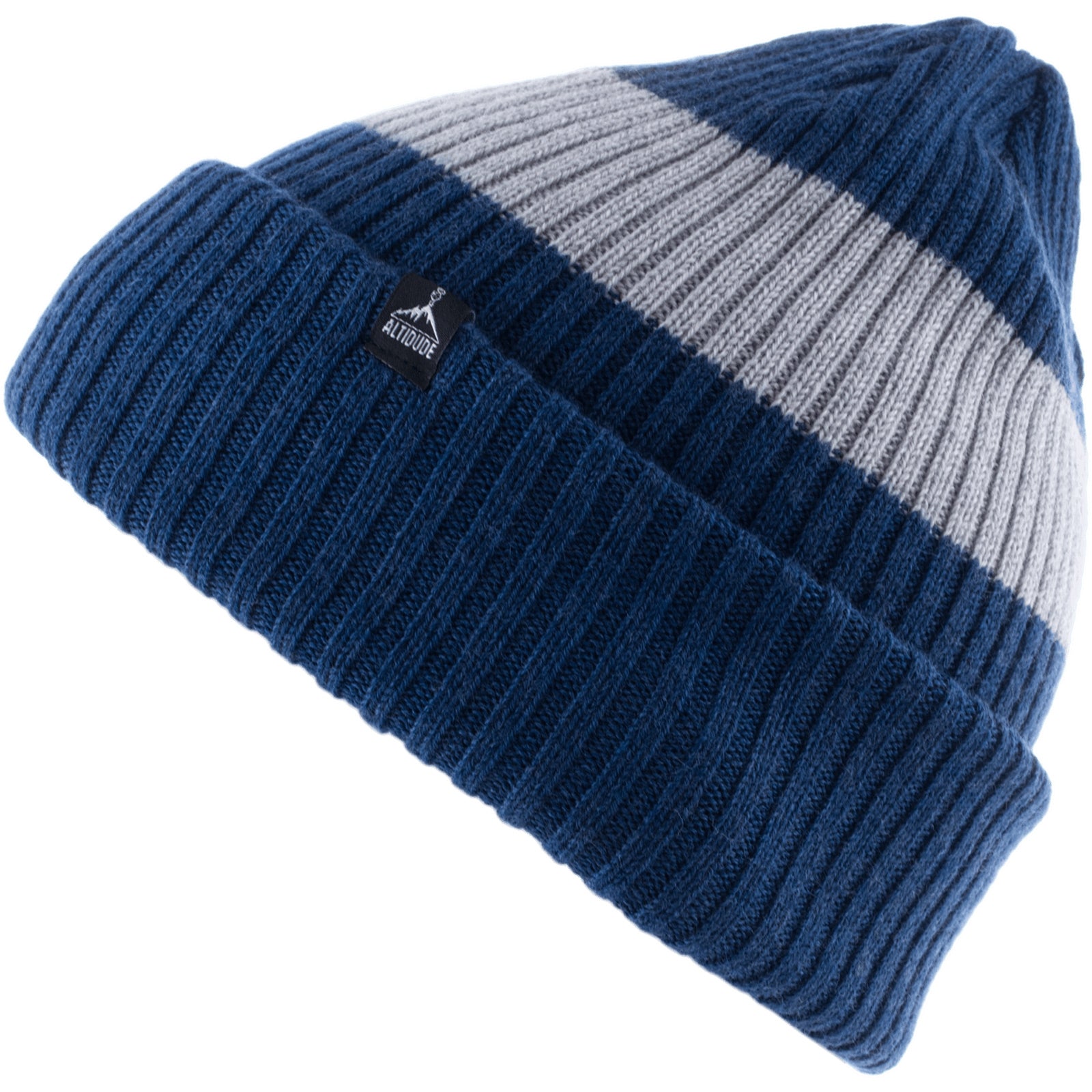 ALTIDUDE Winter Hat Switch Rip Chunky Knit Hat Unisex Beanie 100% Merino Wool