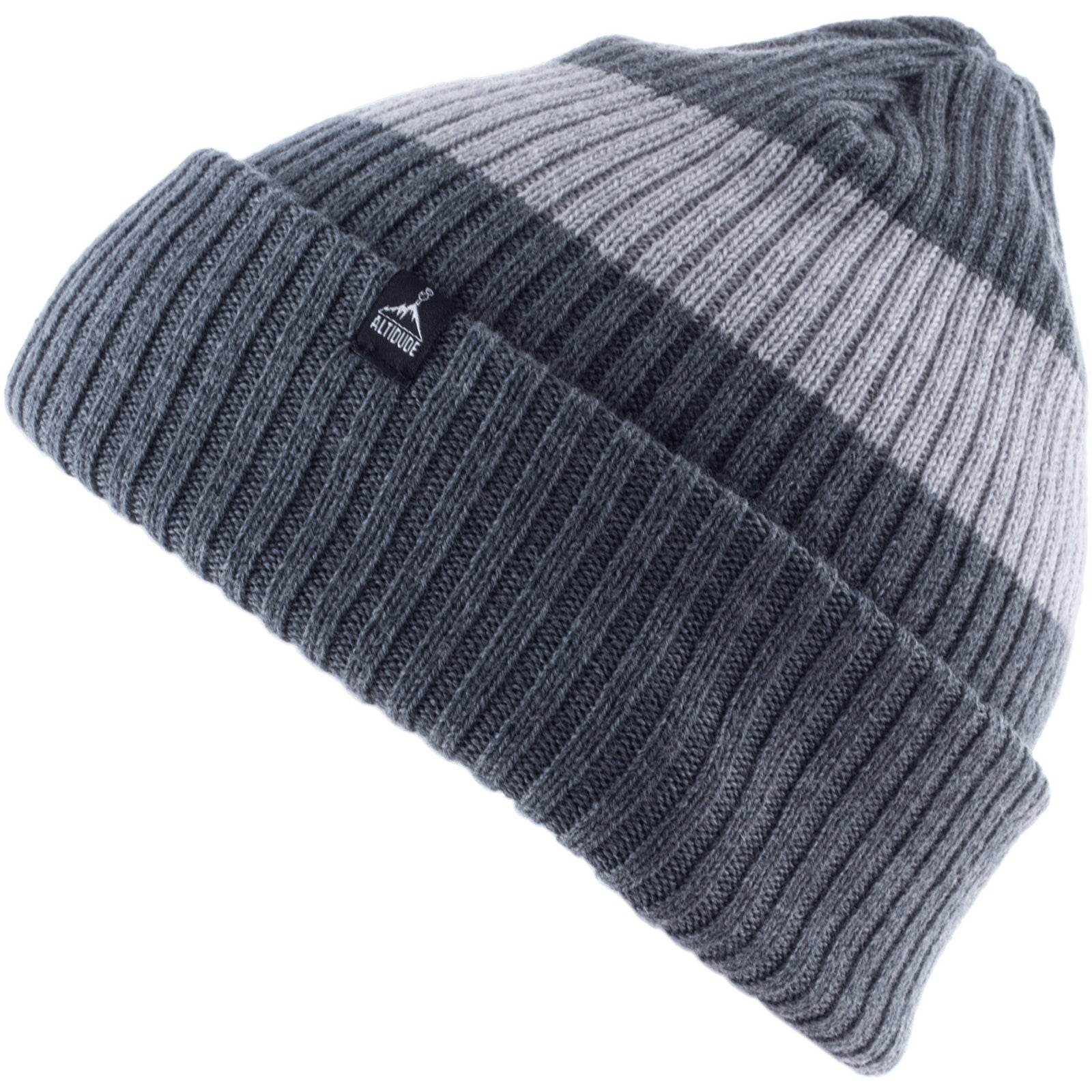 ALTIDUDE Winter Hat Switch Rip Chunky Knit Hat Unisex Beanie 100% Merino Wool