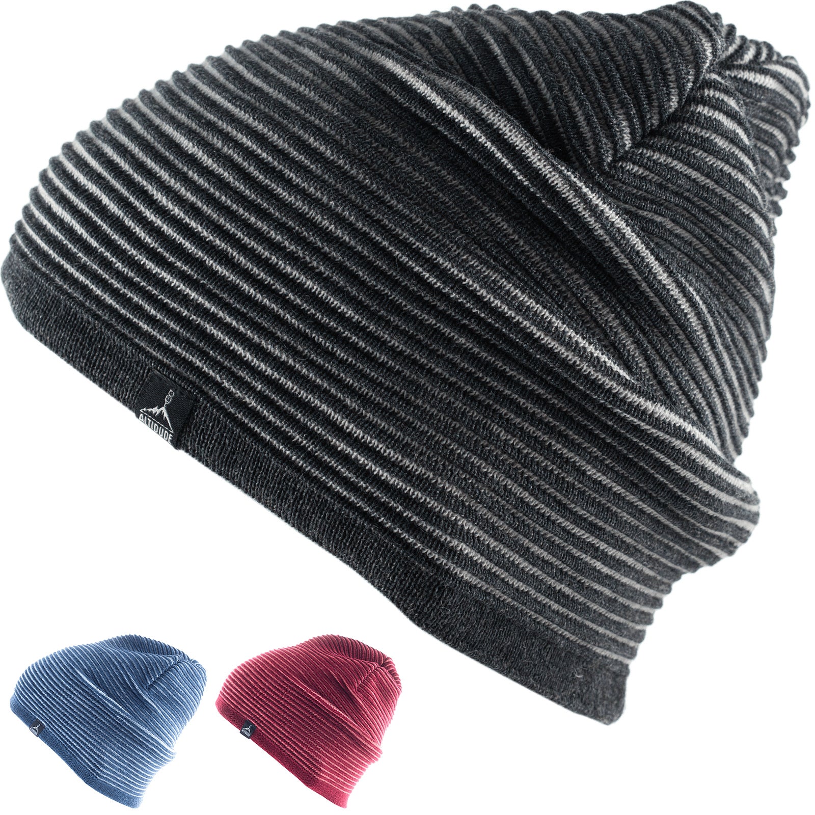 ALTIDUDE Winter Hat Hive Fine Knit Hat Unisex Beanie 100% Merino Wool