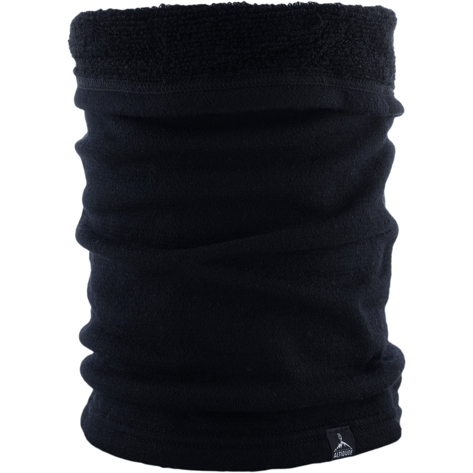 Écharpe tube ALTIDUDE Écharpe en tricot bouclette Terrytube 100 % laine mérinos éponge
