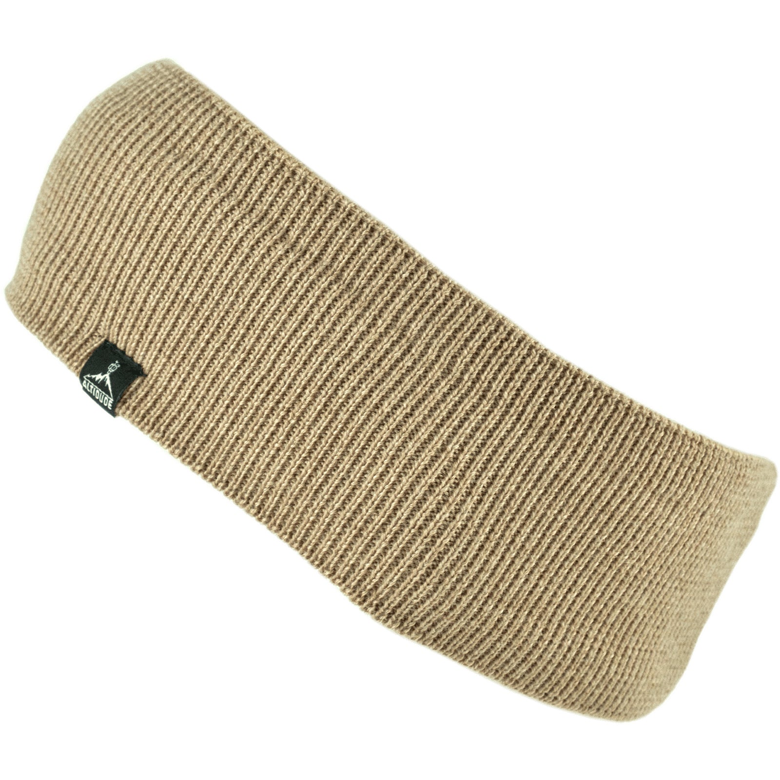 Bandeau ALTIDUDE Rip Knit Bandeau Bandeau Protège-oreilles 100 % laine mérinos