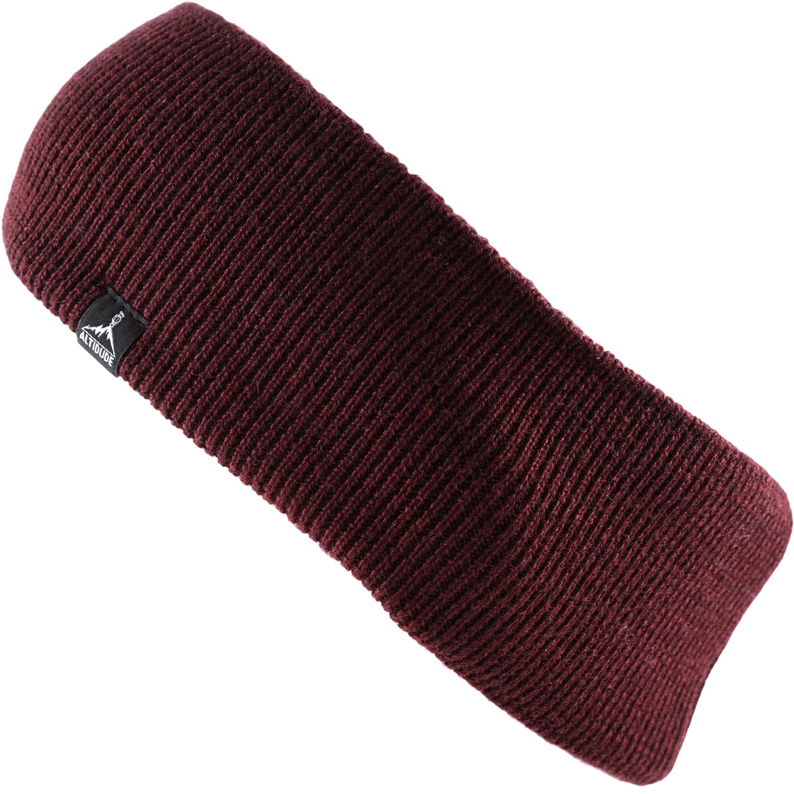 Bandeau ALTIDUDE Rip Knit Bandeau Bandeau Protège-oreilles 100 % laine mérinos