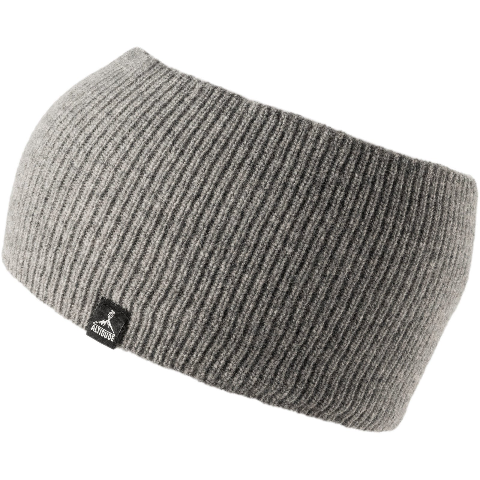 ALTIDUDE Merino Headband Hermit Rib Knit Headband Ear Protectors Lamb Wool